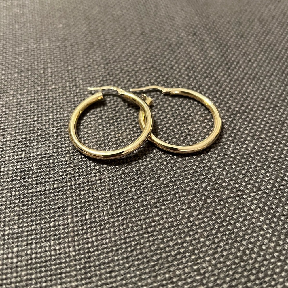 14K Gold Hoop Earrings